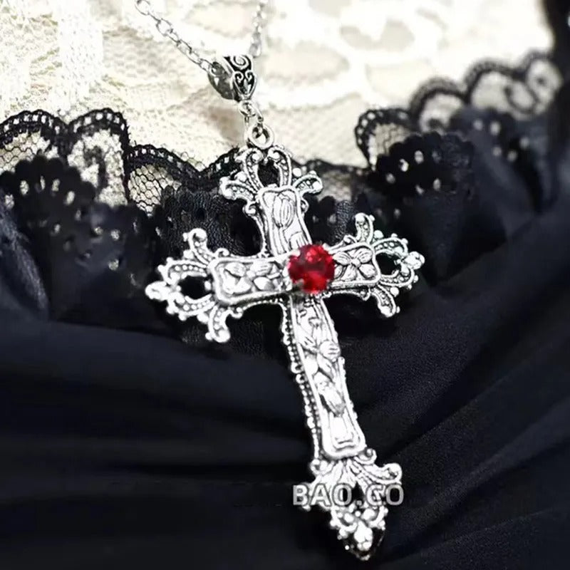 Crystal Cross Pendant