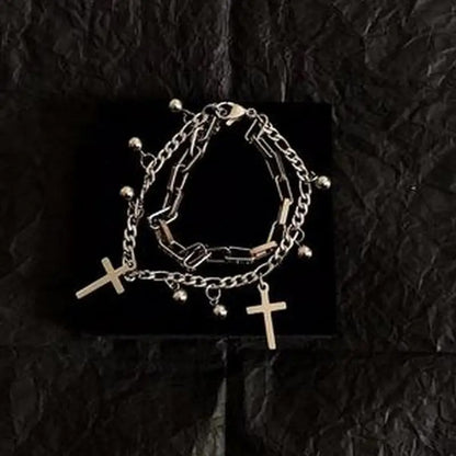 Cross Charm Bracelet