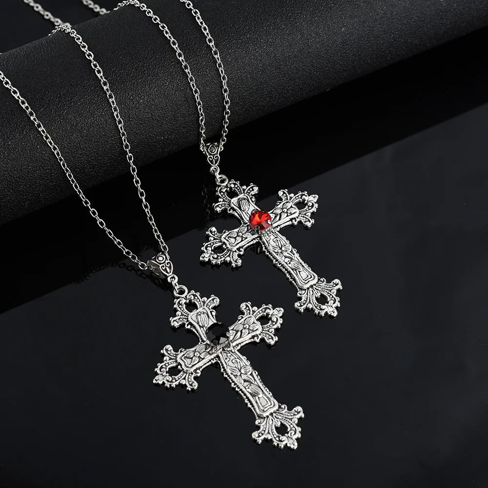 Crystal Cross Pendant